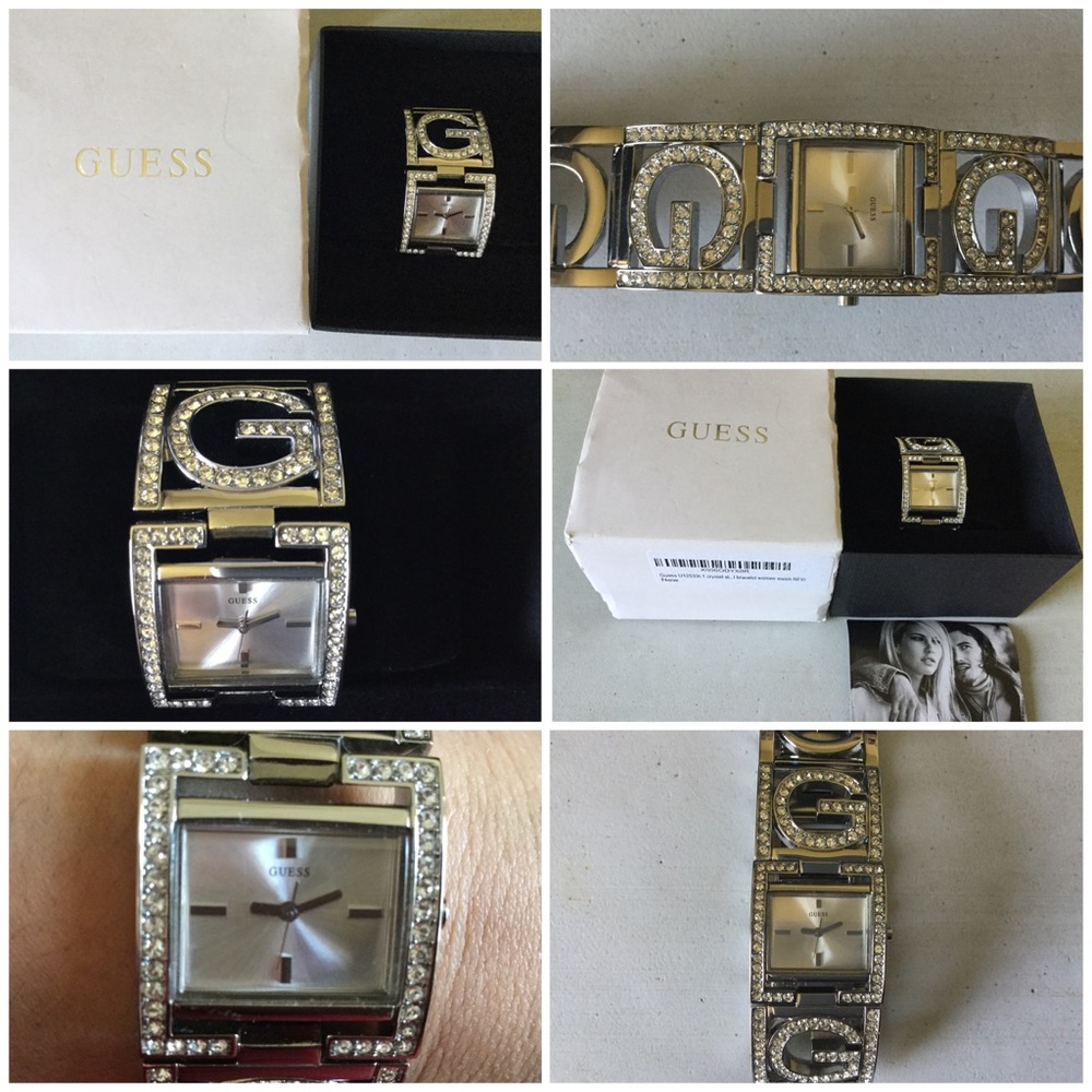 NWOT Guess Women’s Silver-tone Watch